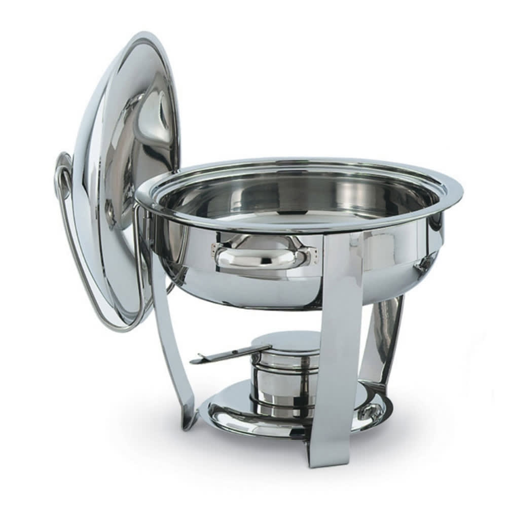 175-46501 Oval Chafer w/ Lift-off Lid & Chafing Fuel Heat