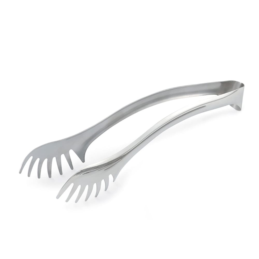 175-46989 11 1/2" Spaghetti Tong - Stainless