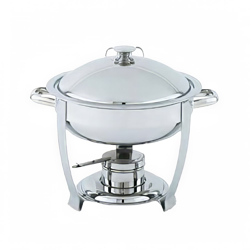 175-46506 6 qt Round Heavy-Duty Chafer Food Pan