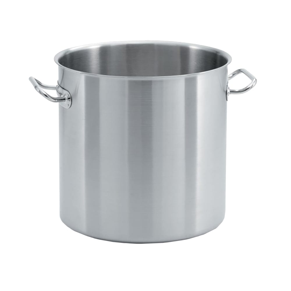 175-47723 27 qt Intrigue® Stainless Steel Stock Pot - Induction Ready