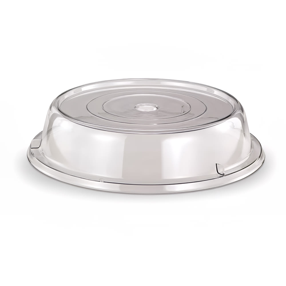 175-95813 Safe-Stack Plate Cover - Fits Plates 9 1/8" - 9 5/8" Poly Clear