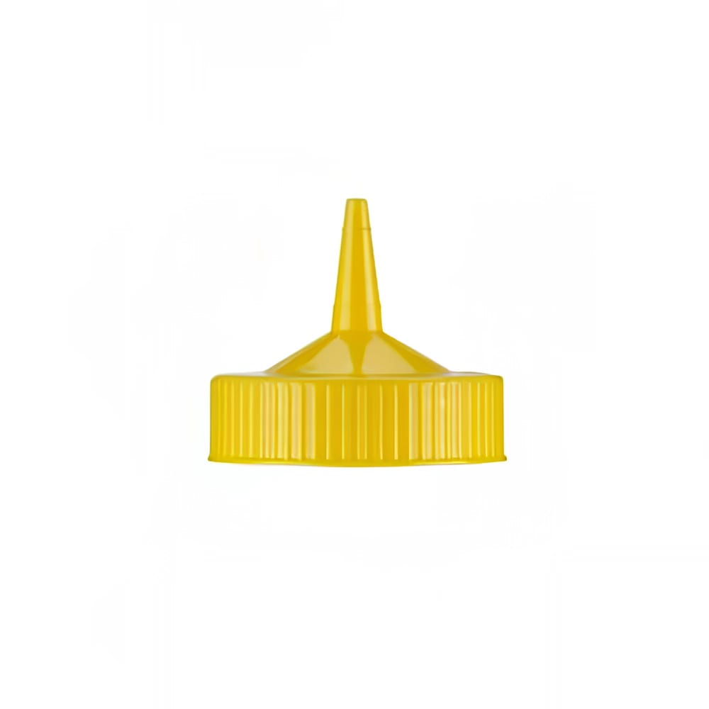 175-493208 32 oz Squeeze Bottle Dispenser - Wide Mouth, Yellow with Yellow Cap