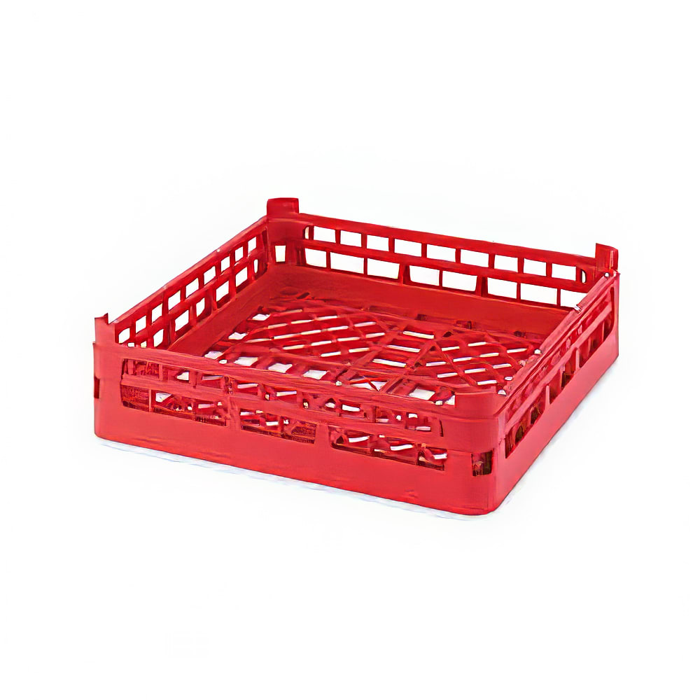 175-526831 Open Dishwasher Rack - XX Tall, Full Size, 19 3/4" x 19 3/4", Light Green