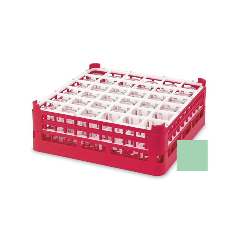 175-526891 Signature Glass Rack w/ (36) Compartments - Green