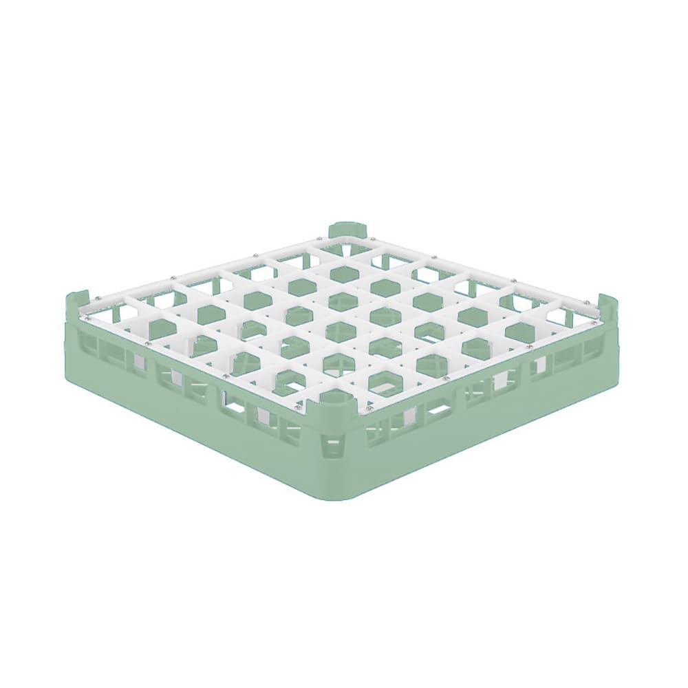 175-527781 Signature Glass Rack w/ (36) Compartments - Green