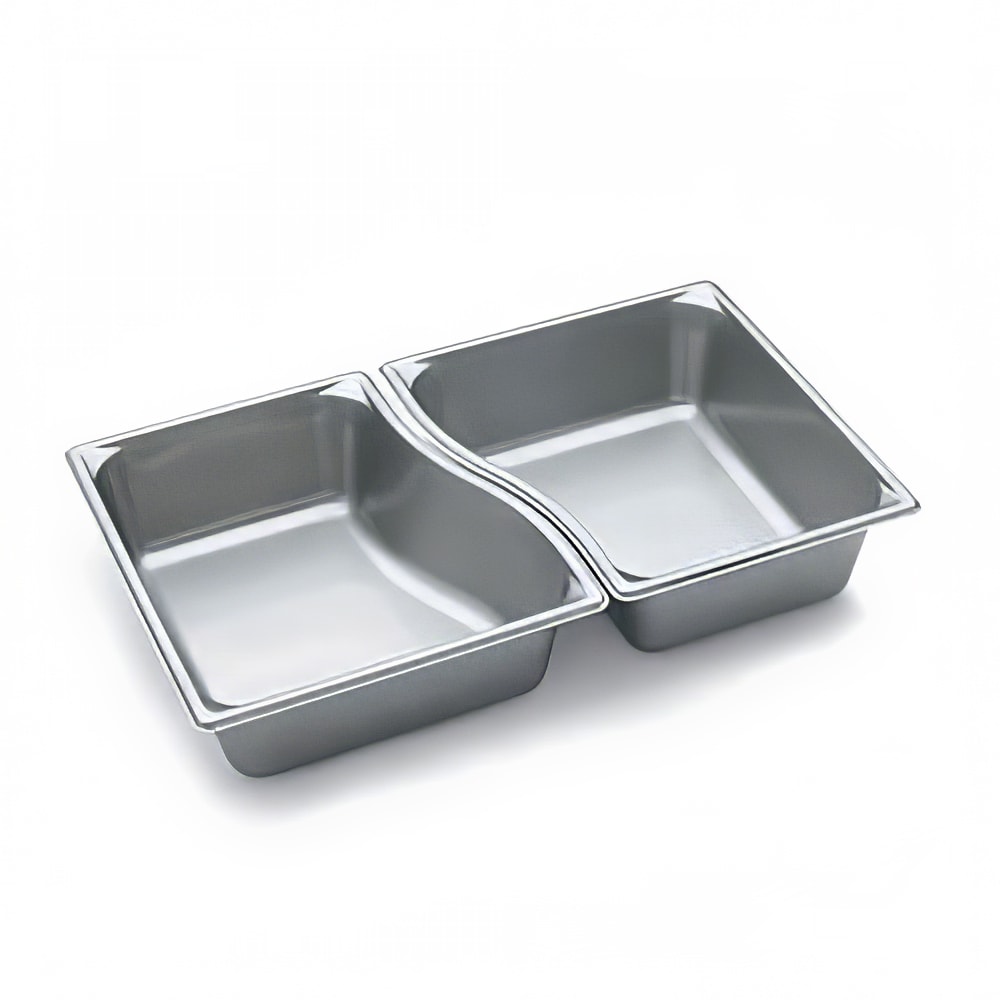 175-3100240EA Half Size Short Steam Pan - Wild, Stainless