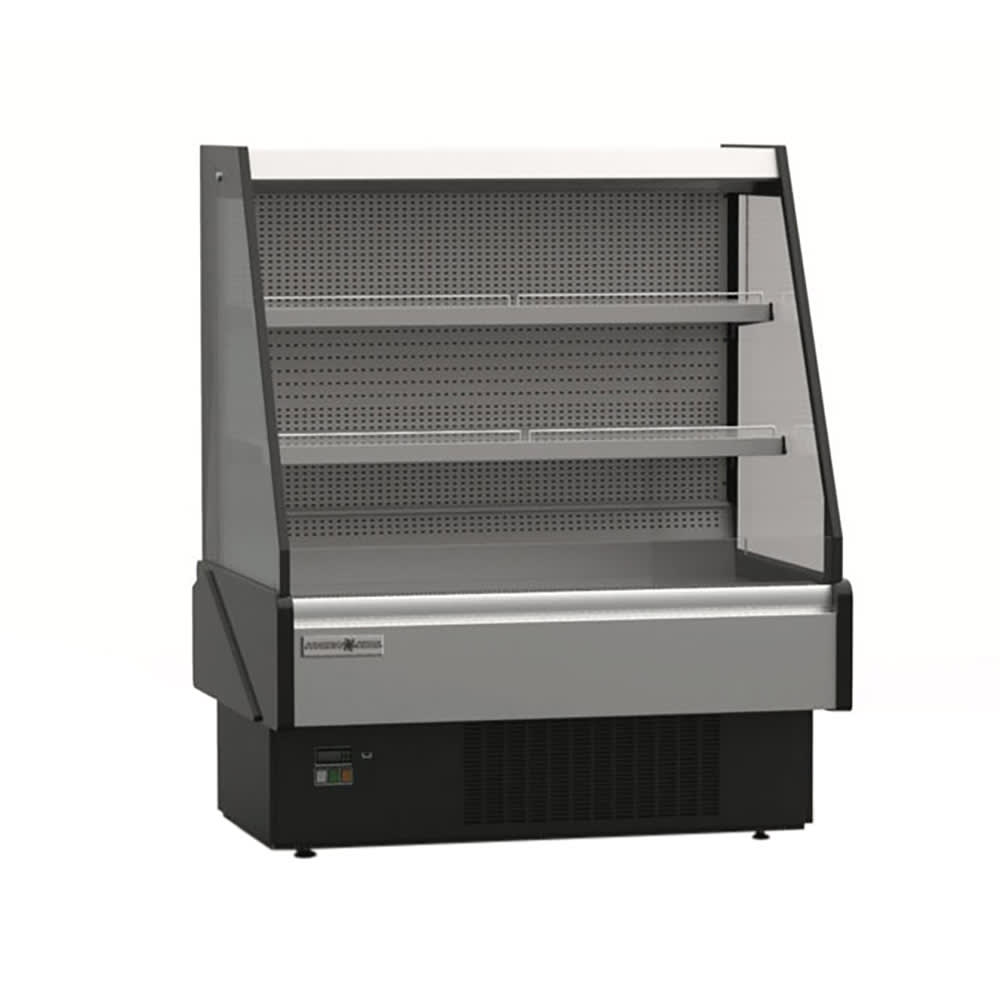 124-KGL40S 41" Vertical Open Air Cooler w/ (3) Levels, 115v