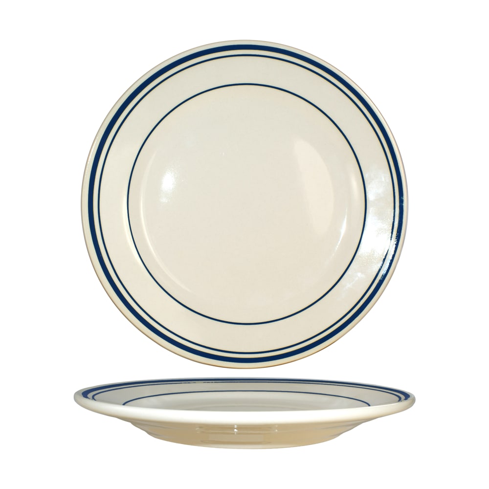129-CT7 7 1/8" Round Catania™ Plate - Ceramic, American White