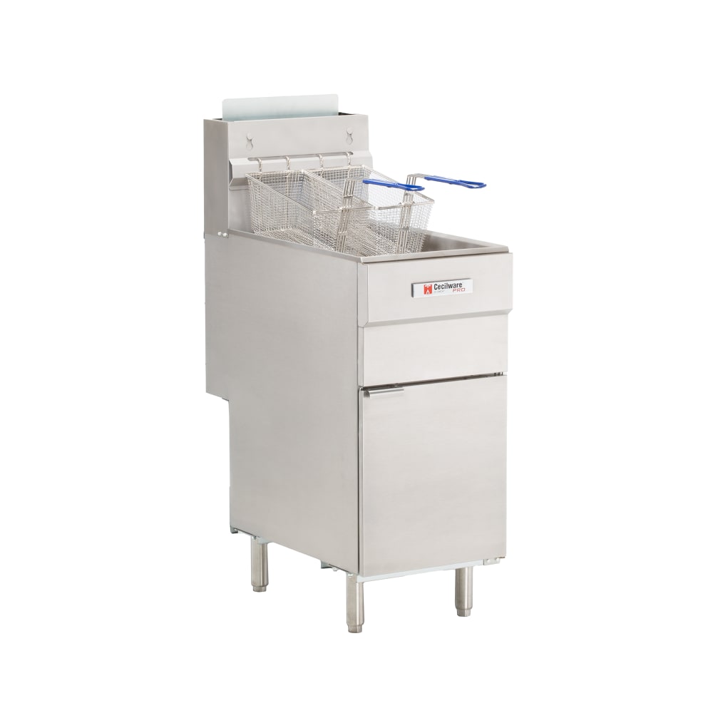 131-FMS403LP Gas Fryer - (1) 40 lb Vat, Floor Model, Liquid Propane