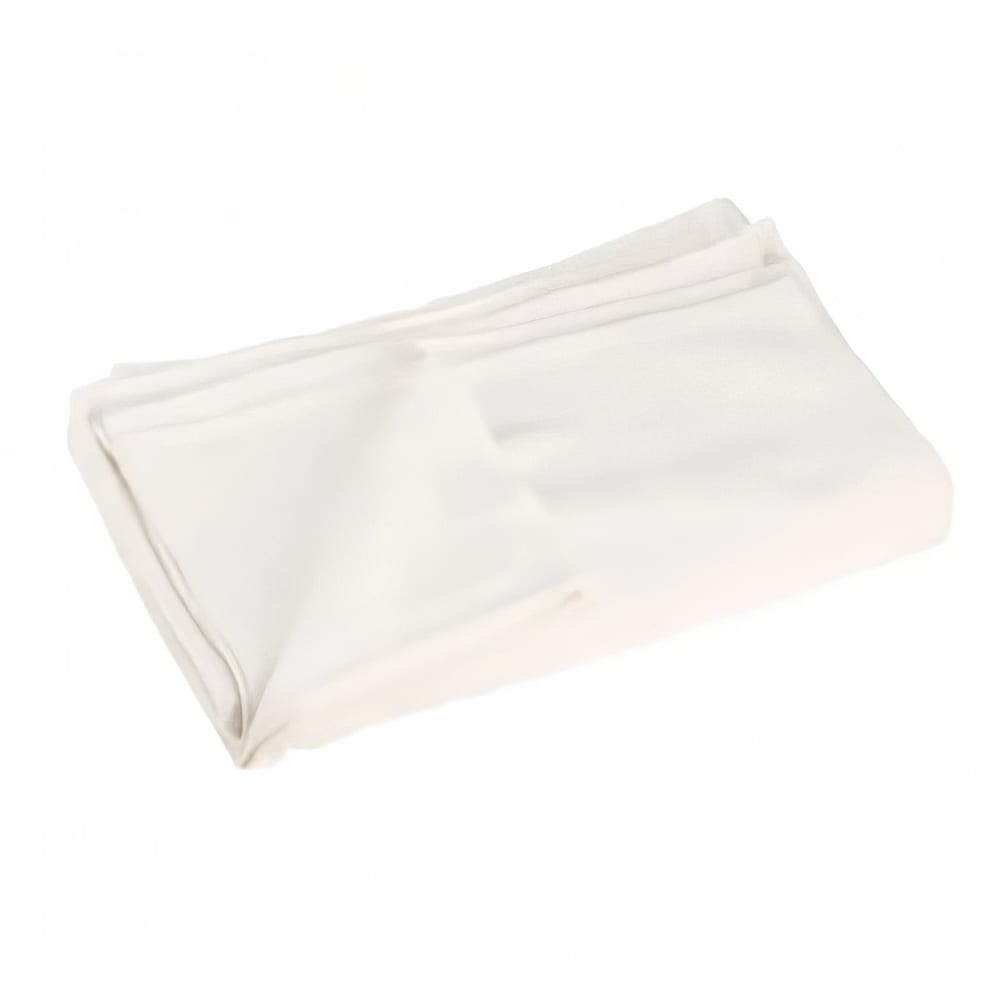 137-BMR White Ribbed Terry Bar Towel, 16" x 19"