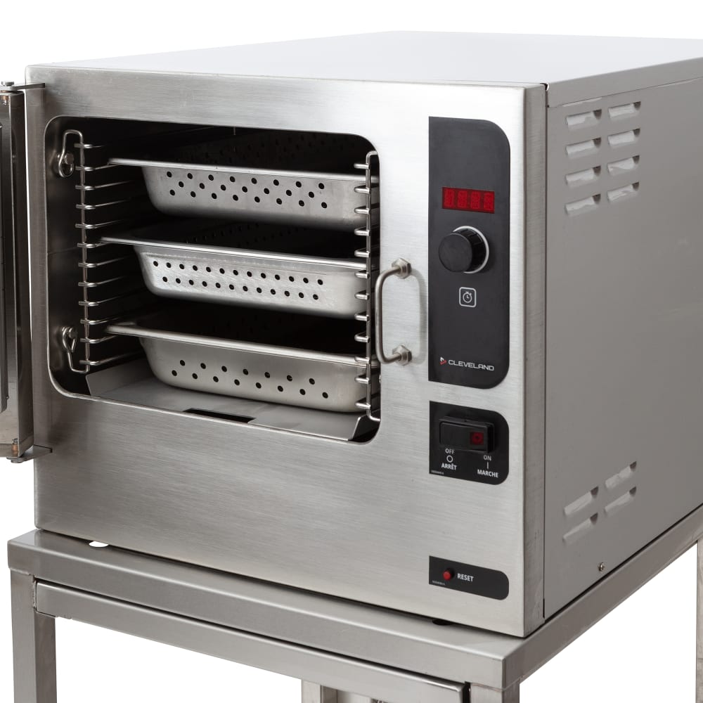 109-22CET3A2083 SteamChef™ (3) Pan Convection Steamer - Countertop, 208v/3ph