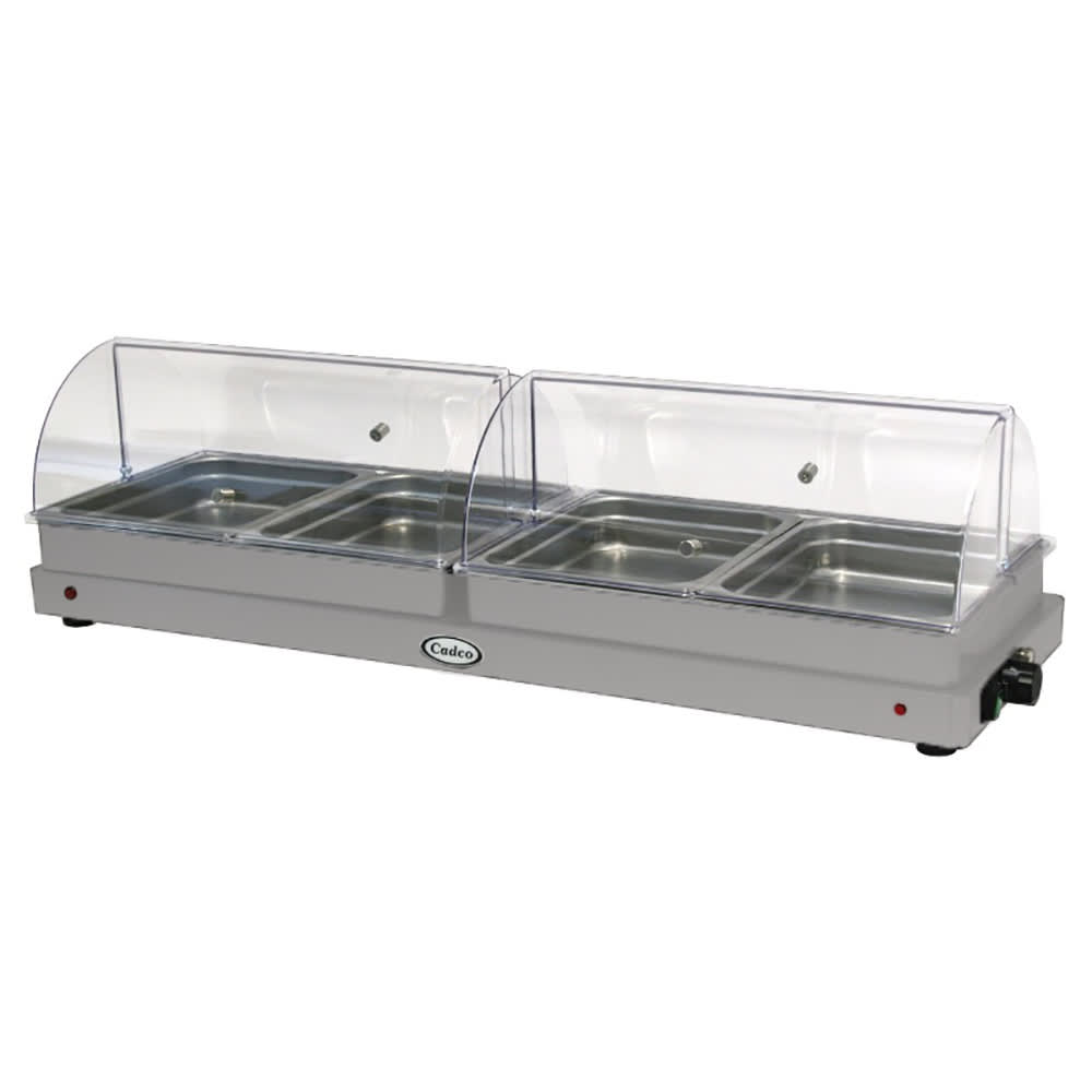 516-WTBS4NHDSS Countertop Buffet Warmer - Dry w/ (4) 1/2 Size Pan Capacity, 120v