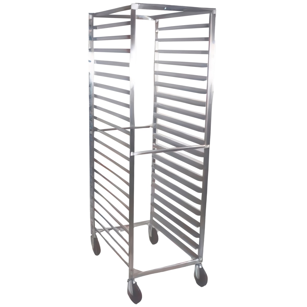 121-139 21"W 20 Sheet Pan Rack w/ 3" Bottom Load Slides