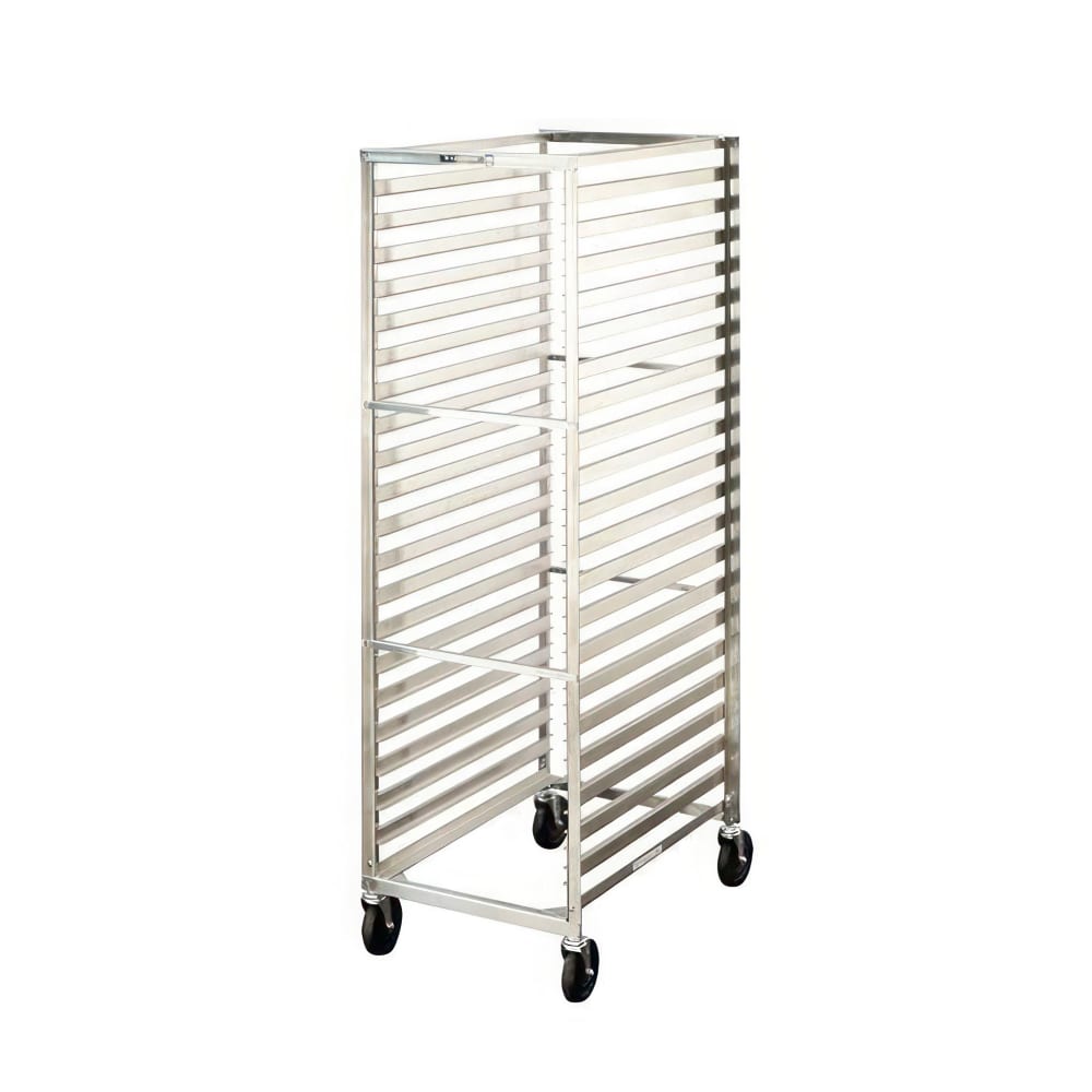 121-129 21"W 41 Sheet Pan Rack w/ 1 7/16" Bottom Load Slides