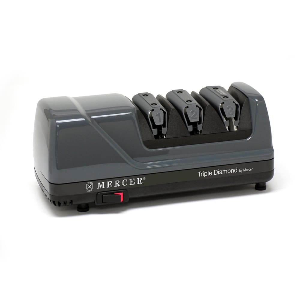 132-M10000 3 Stage Electric Knife Sharpener - Black