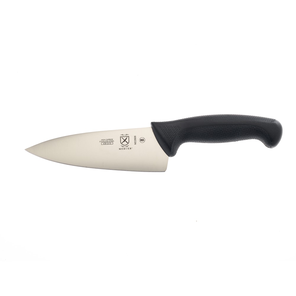 132-M22606 6" Chef's Knife w/ Black Santoprene®/Polypropylene Handle, High Carbon Japan...