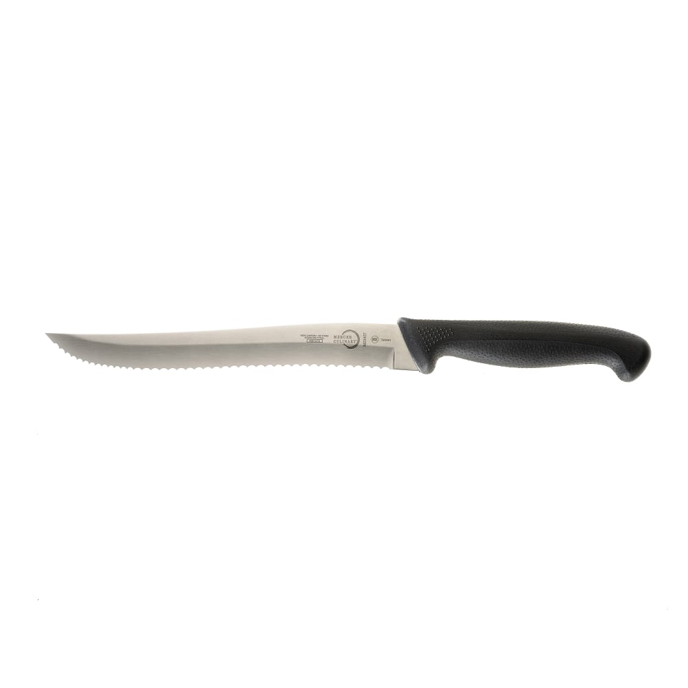 132-M23407 7" Utility Knife w/ Black Santoprene®/Polypropylene Handle, High Carbon Japanese...
