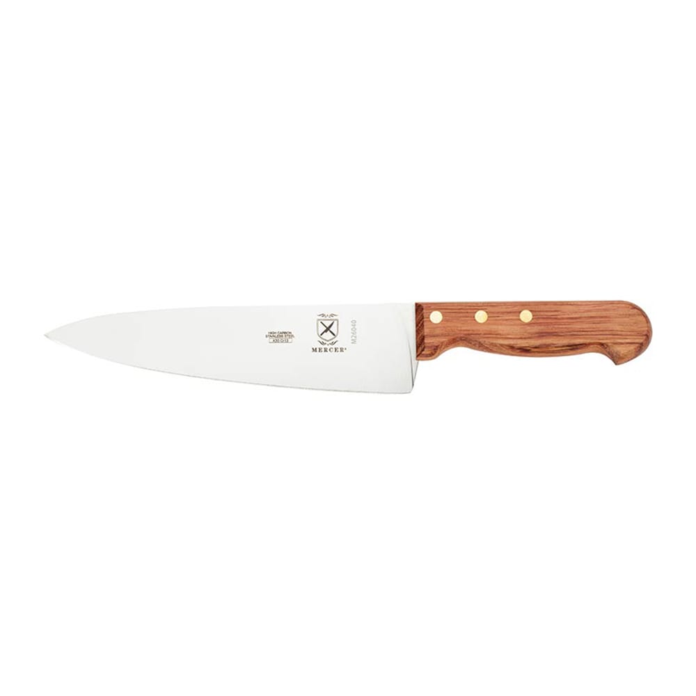 132-M26040 8" Chef's Knife w/ Rosewood Handle, High Carbon Japanese Steel