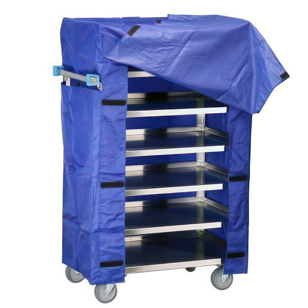 121-437 30 3/4" Room Service Cart w/ 6 Levels & Cover