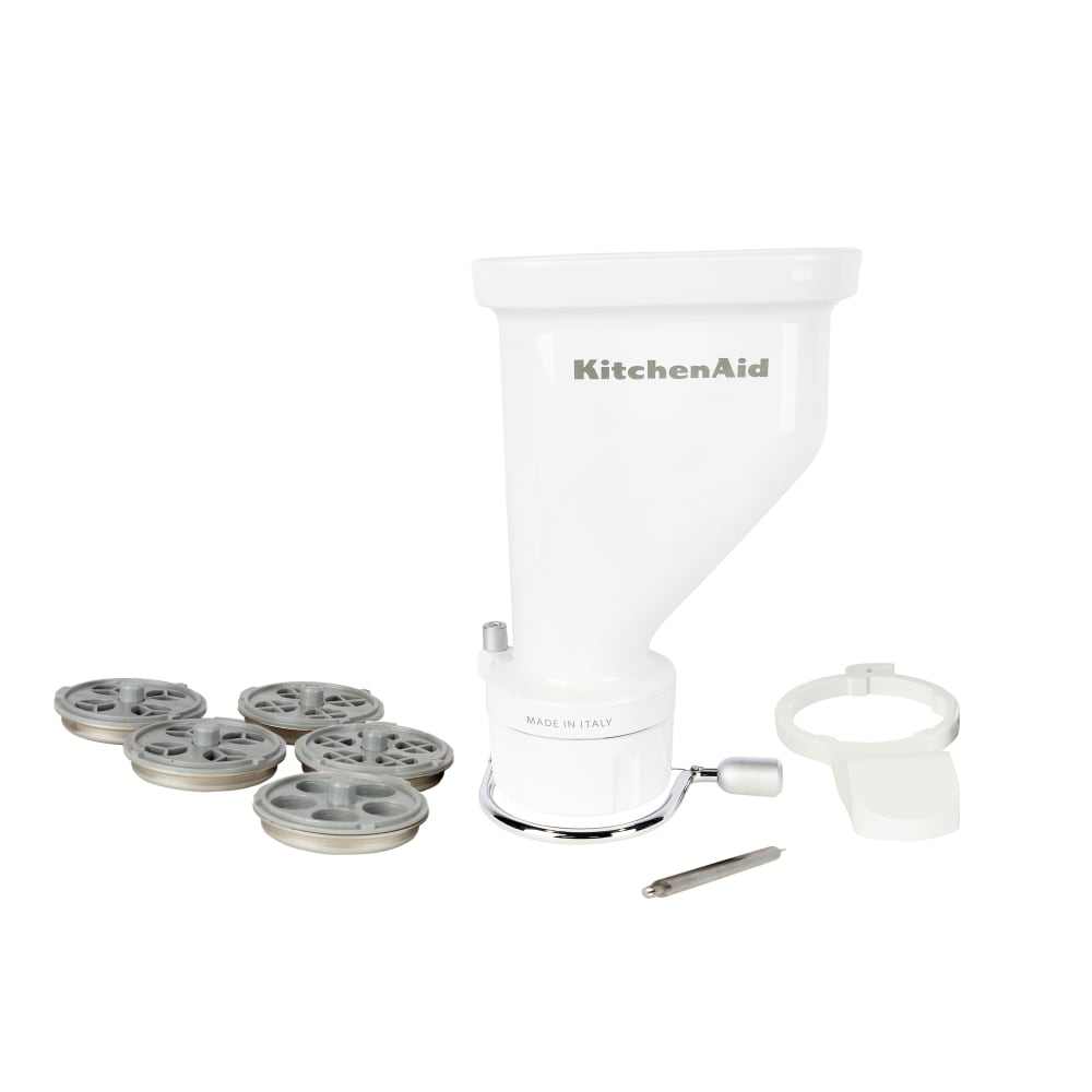 KitchenAid KSMPEXTA Gourmet Pasta Press Attachment, White