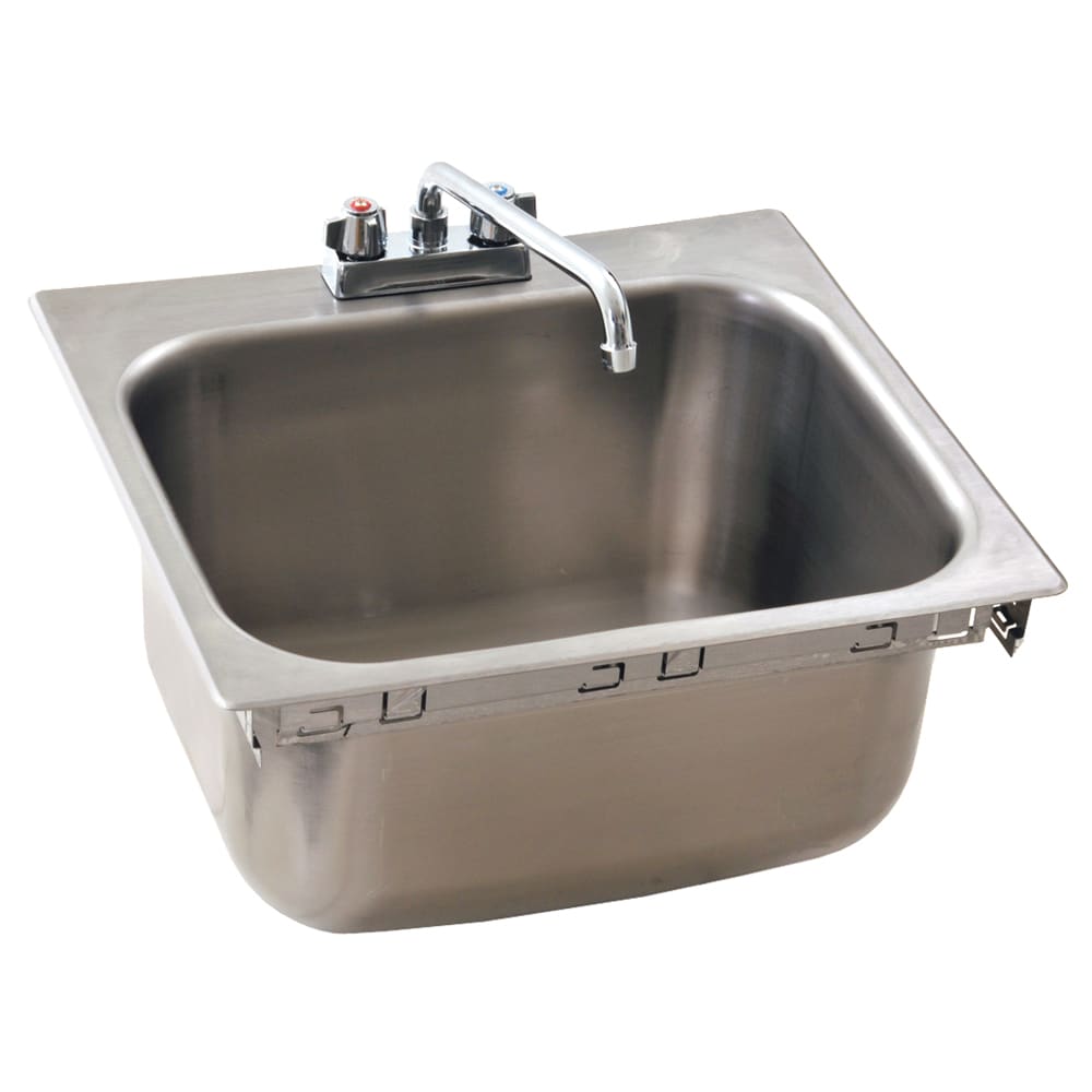 241-SR1614951 (1) Compartment Drop-in Sink - 16" x 14", Drain Included