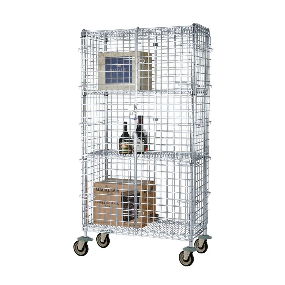268-FMSEC1848 48" Chrome Security Cage Kit, 18" Deep