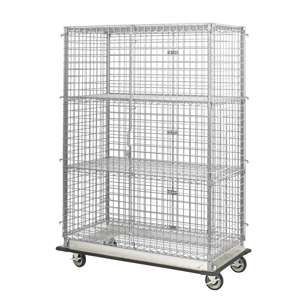 268-FHDMSEC24364 36" Mobile Security Cage, 24"D