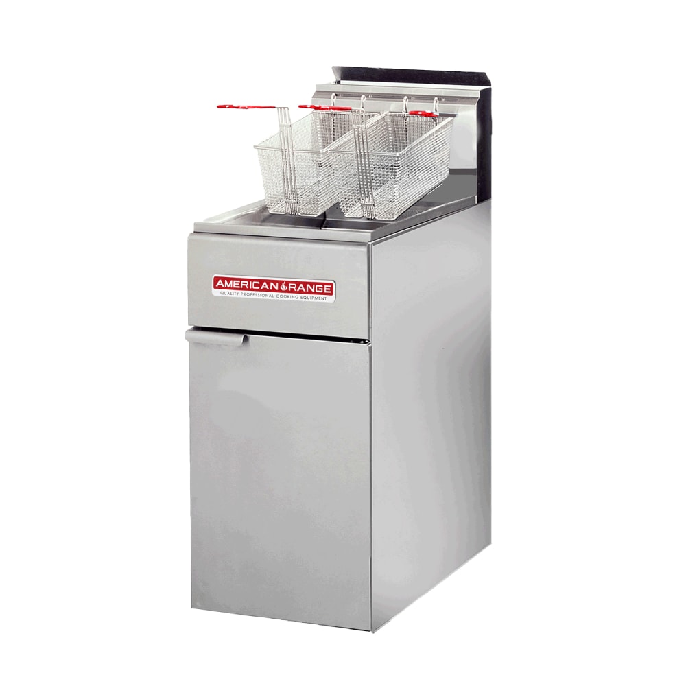 386-AF3550LP Gas Fryer - (1) 50 lb Vat, Floor Model, Liquid Propane