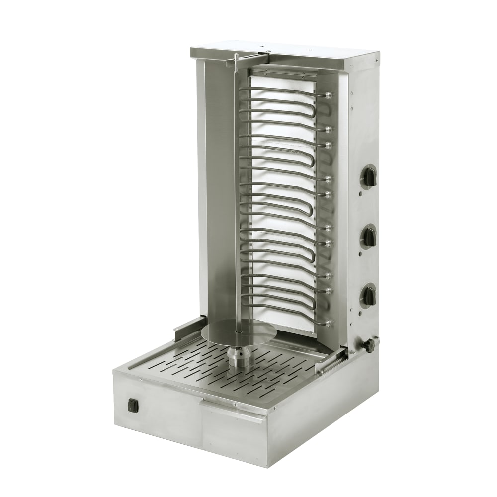 569-GR80E Gyro Grill w/ 88 lb Meat Capacity - (3) Heating Zones, 208 240v/3ph