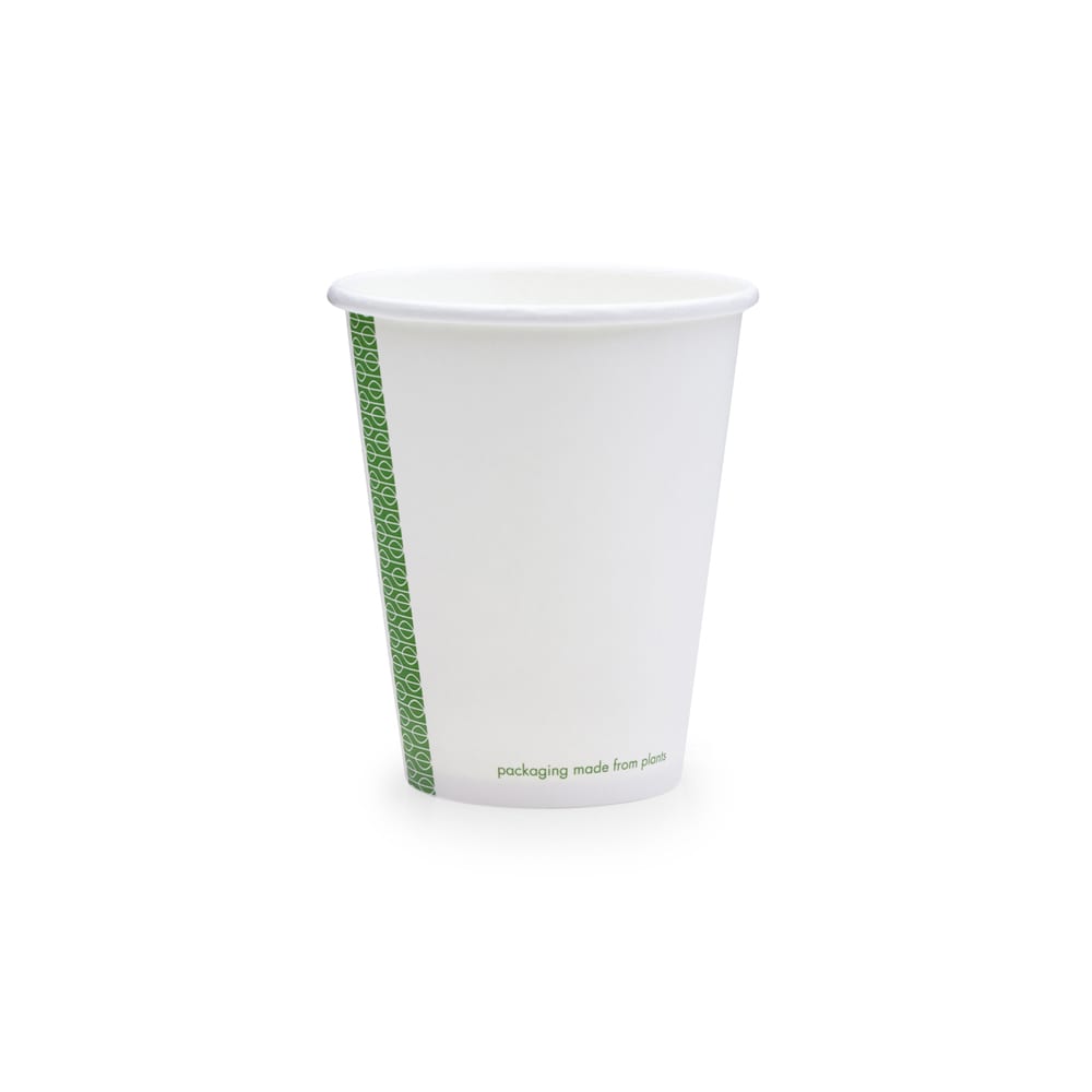 690-LV8G 8 oz Disposable Hot Cup - PLA, Printed