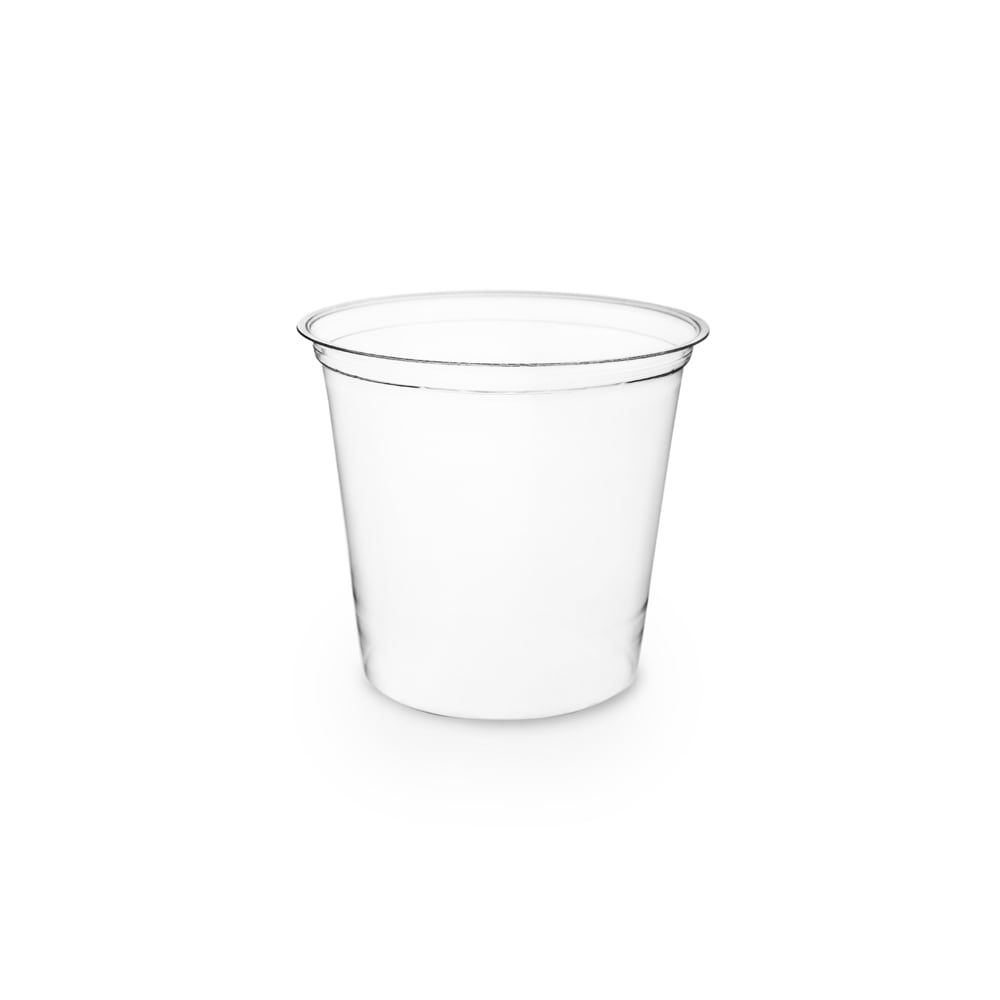 690-CFDC24 24 oz Deli Container - PLA, Clear