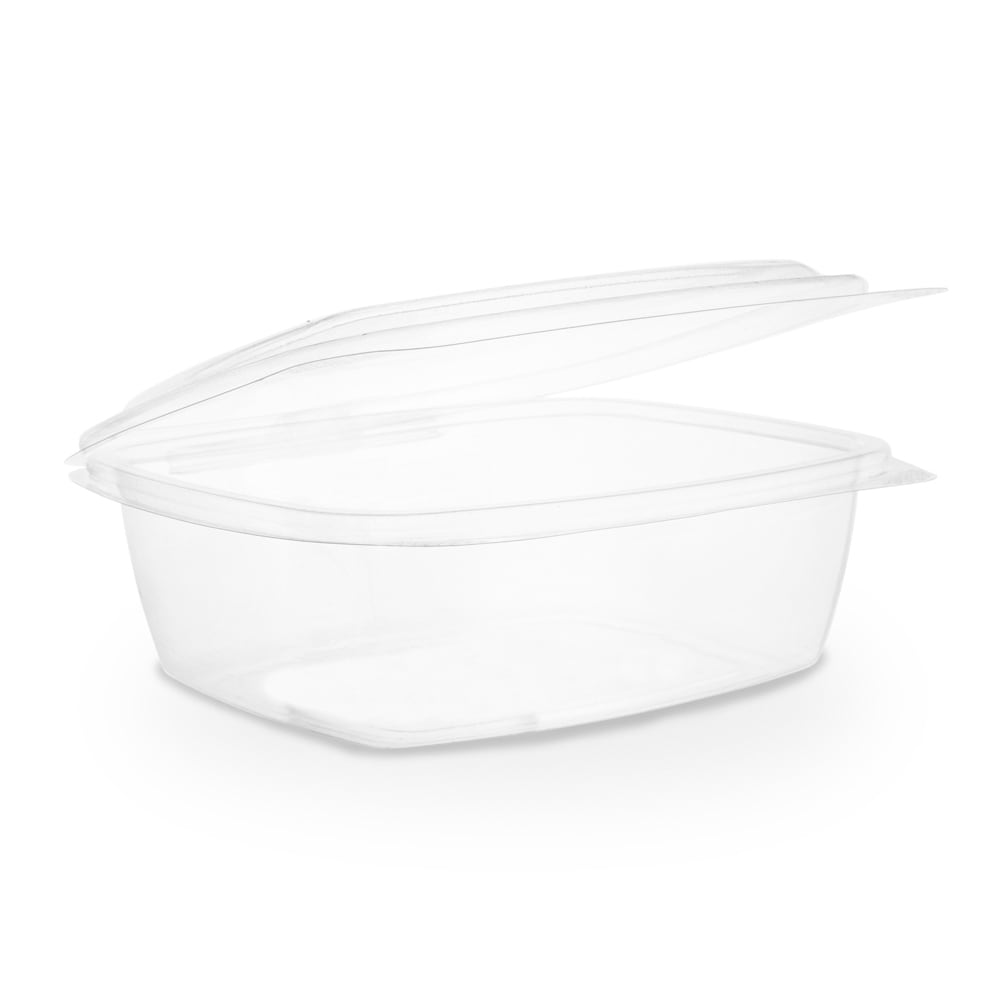 690-VHD32 32 oz Deli Container w/ Lid - PLA, Clear