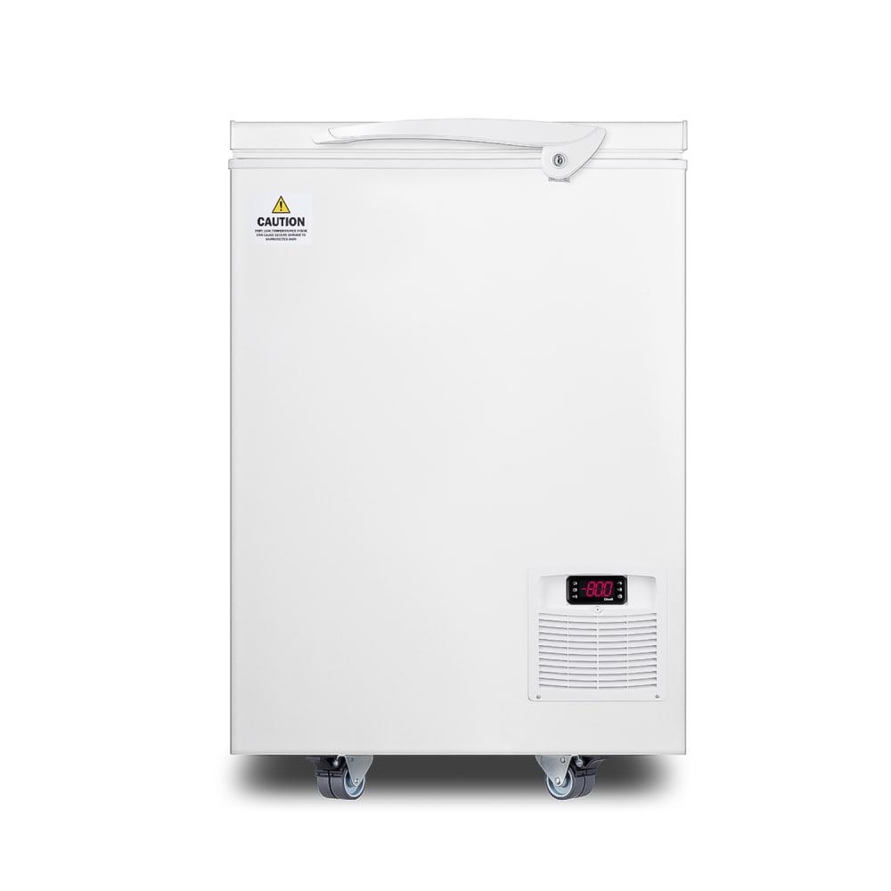 162-LAB8R6 24" Chest Style Medical Freezer- Locking, White, 115v