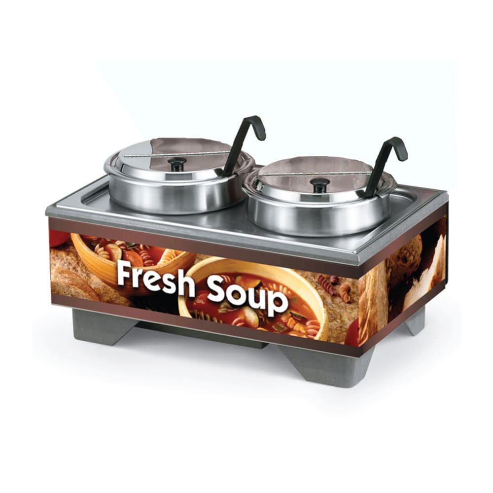 175-720202003 Full Size Soup Merchandiser Base - Country Kitchen, 7 qt Accessories, 120v