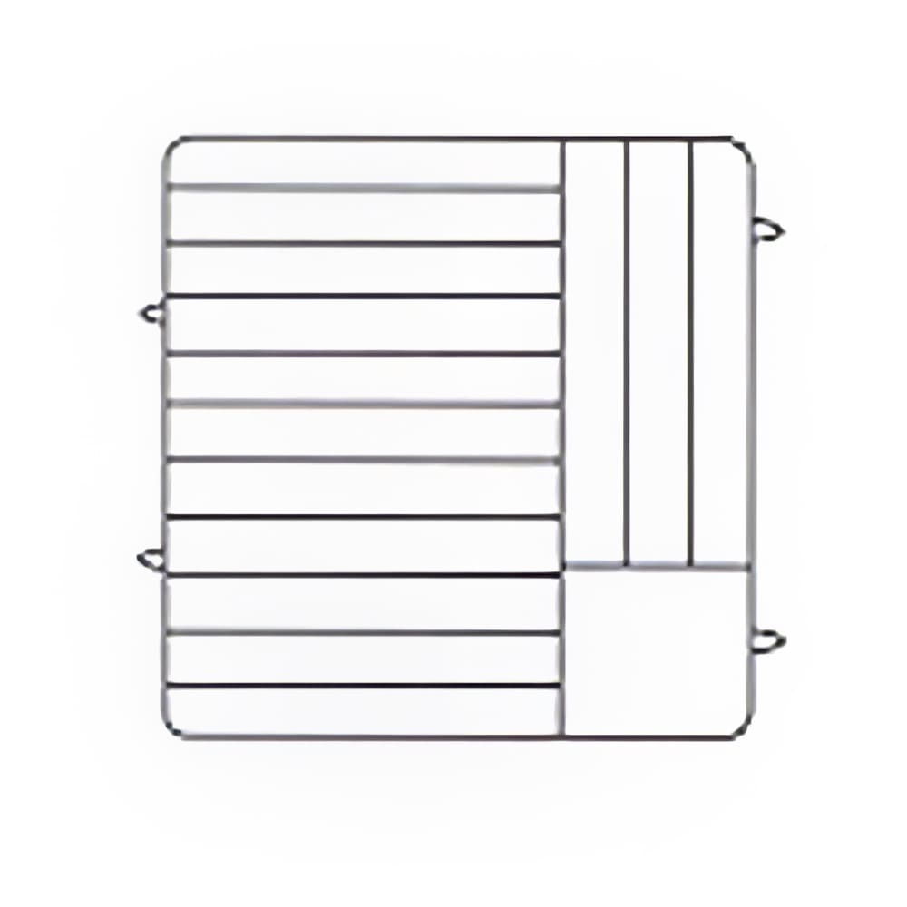 175-PM1412621 Dishwasher Rack - 14 Plate Capacity, 6 Extenders, Burgundy
