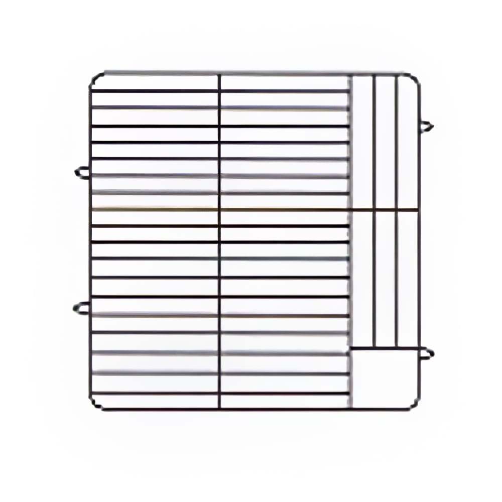 175-PM4407319 Dishwasher Rack - 44 Plate Capacity, 3 Extenders, Green