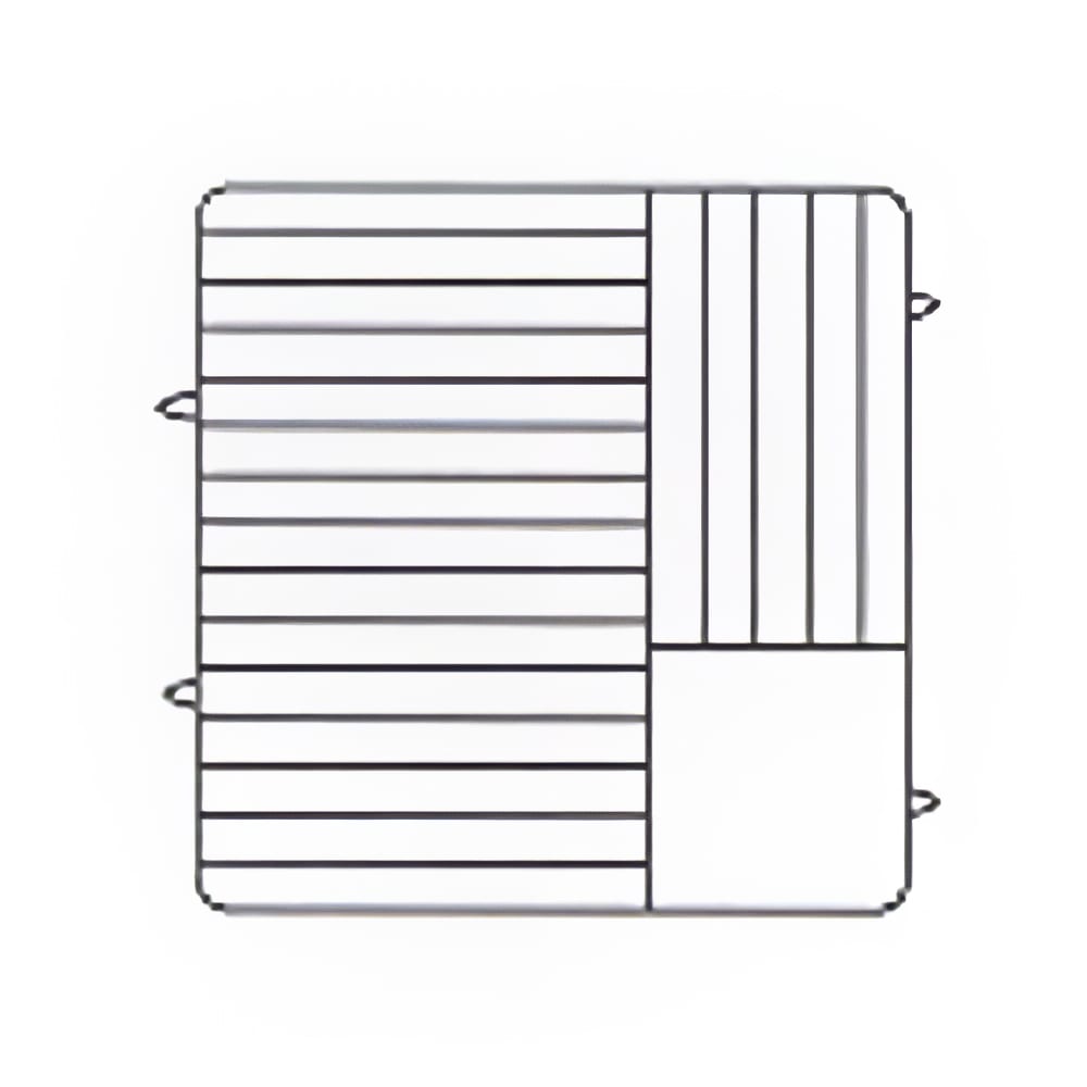 175-PM2110444 Dishwasher Rack - 21 Plate Capacity, 4 Extenders, Royal Blue