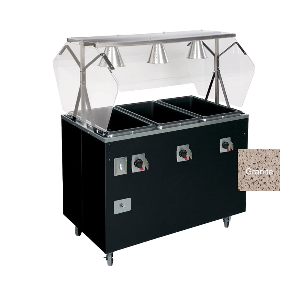 175-T397322 60" Hot Food Table w/ (4) Wells & Enclosed Base, 208 240v/1ph