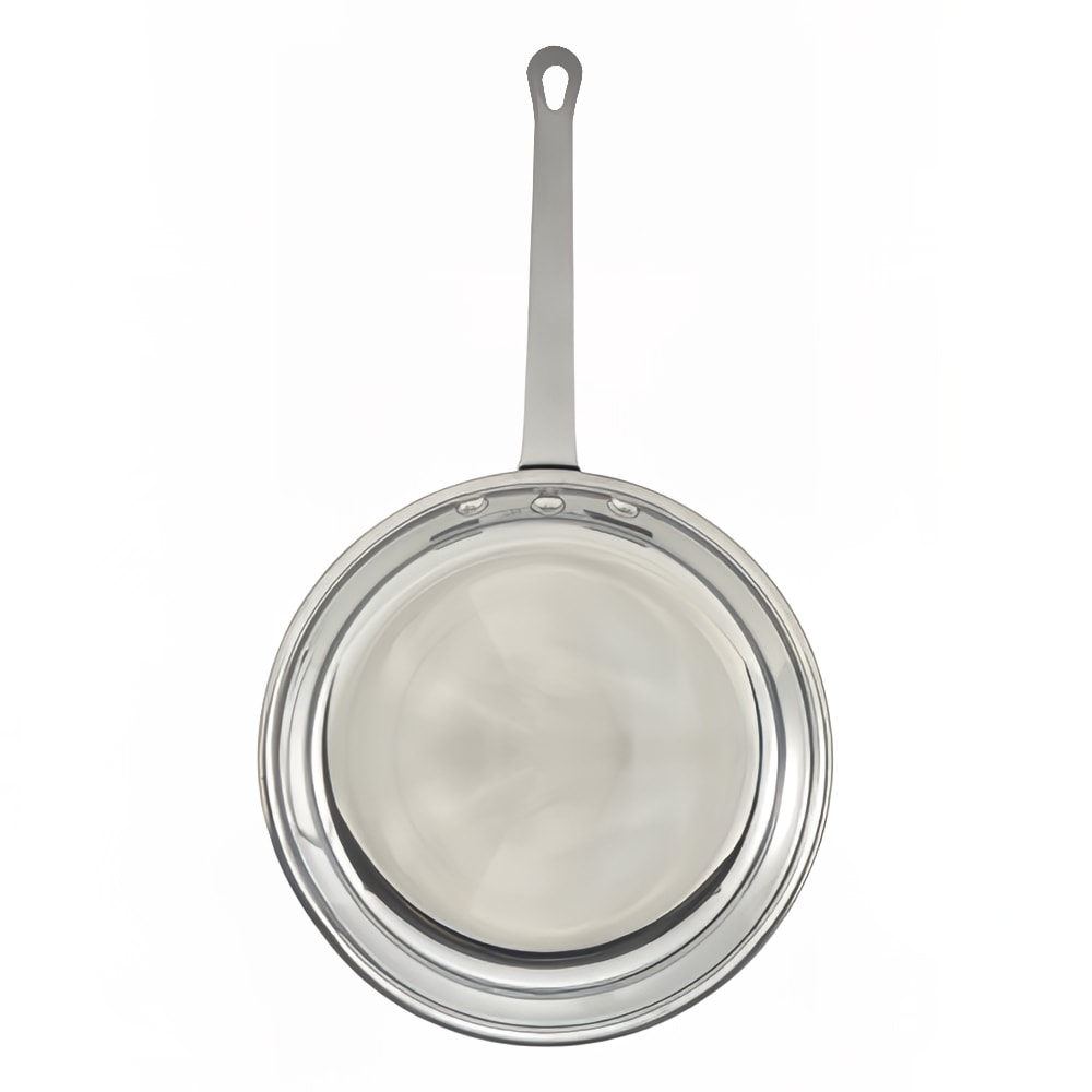 080-AFP7 7" Aluminum Frying Pan w/ Solid Metal Handle