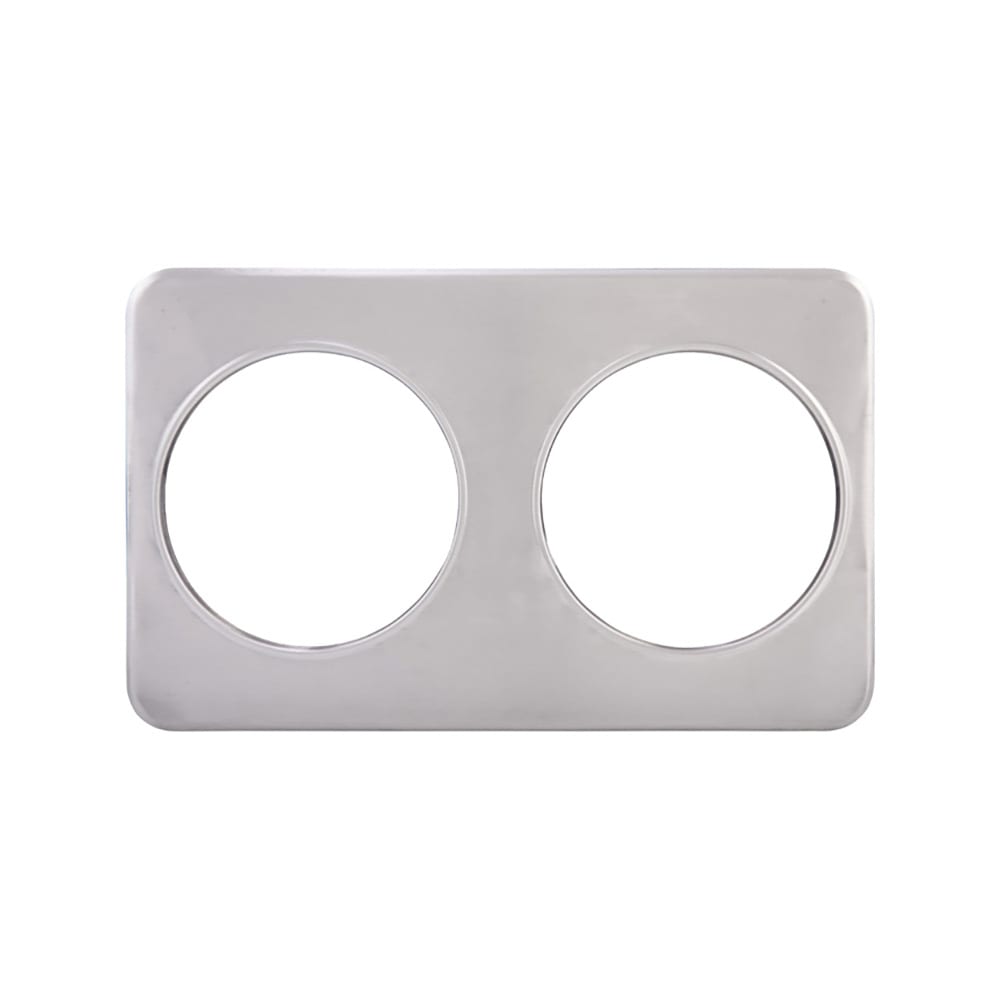 080-ADP808 Adapter Plate w/ (2) 8 3/8" Holes, Stainless