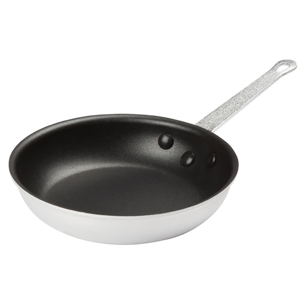 080-AFP8XC 8" Aluminum Frying Pan w/ Solid Metal Handle