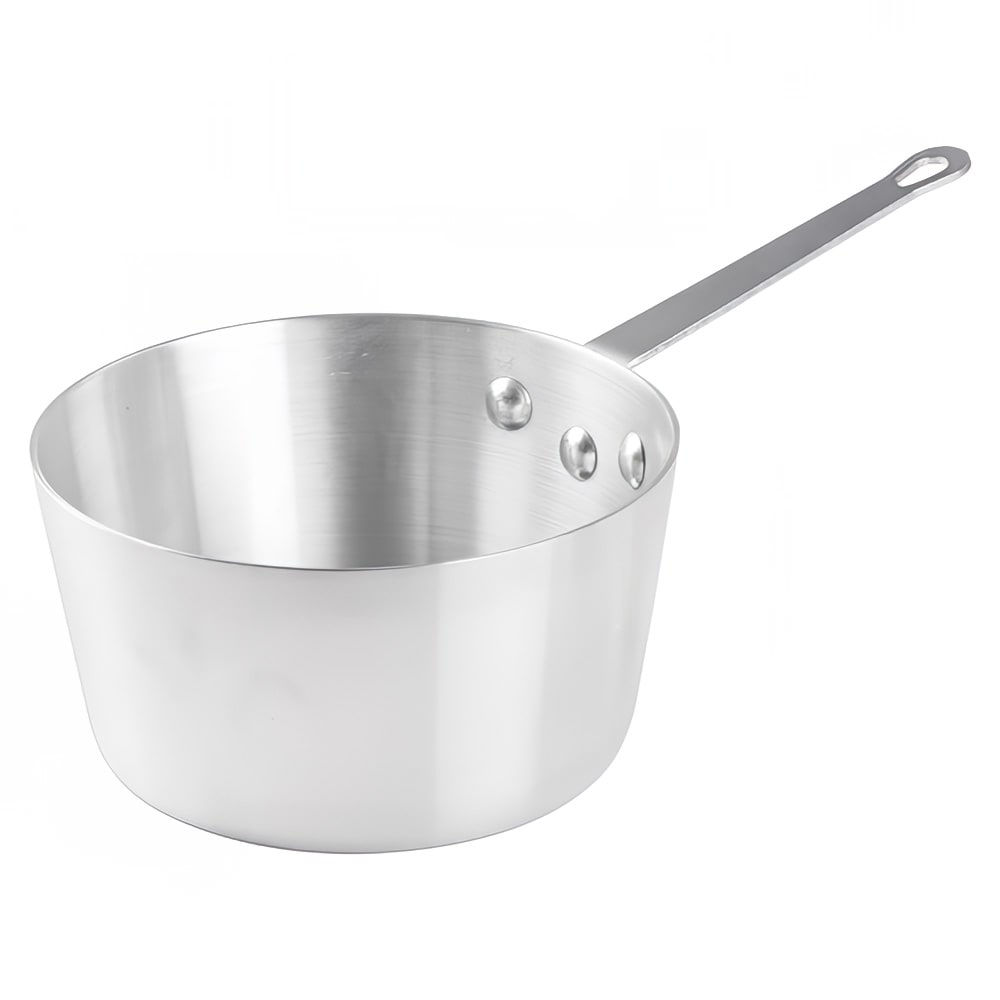 080-ASP1 1 qt Aluminum Saucepan w/ Solid Metal Handle