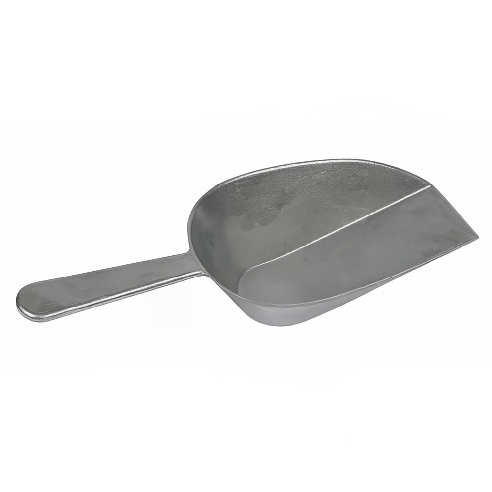 080-ASFB24 24 oz Flat Bottom Scoop, Aluminum