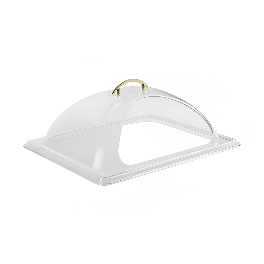 080-CDPF2 Side-Cut Dome Cover, Half Size, Polycarbonate