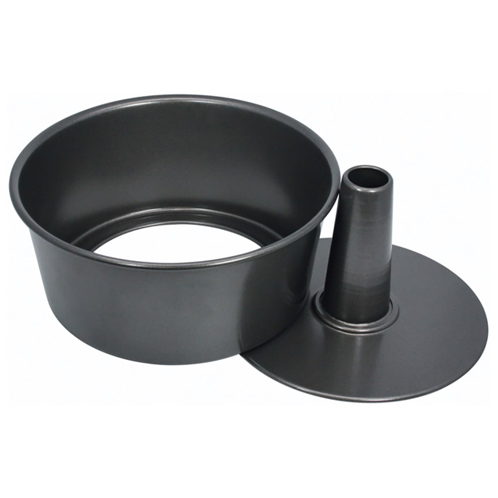080-CCP10A Angel Food Cake Pan - 10x5", Removable Bottom, Aluminized Carbon