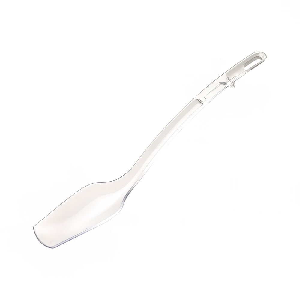 080-CVBS10C 10"L Solid Buffet Spoon w/ 3/4 oz Capacity - Plastic, Clear