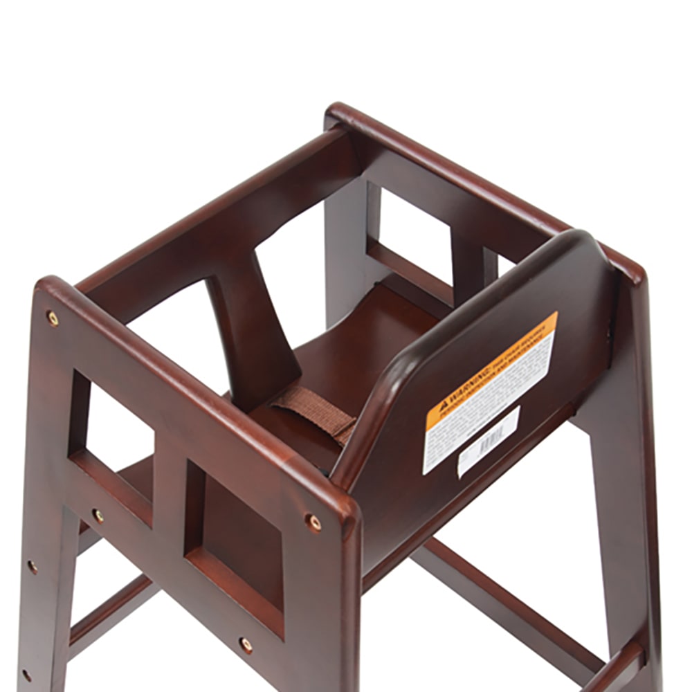 Winco CHH 103 Mahogany High Chair