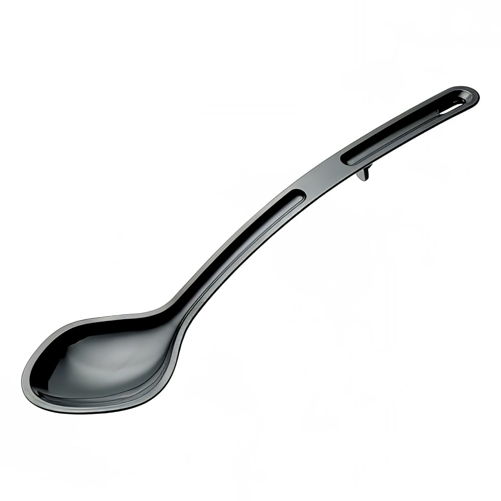 080-CVSS13K 13" Solid Serving Spoon - Plastic, Black
