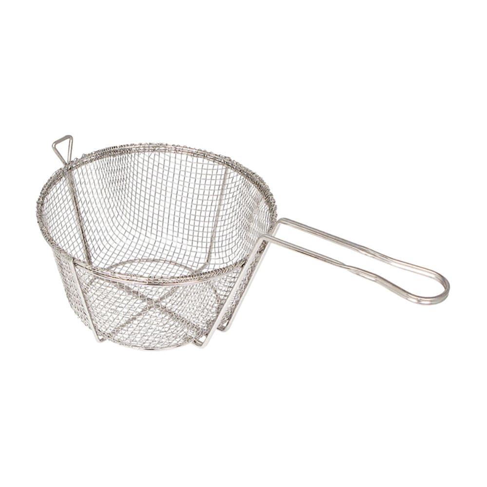 080-FBR9 Fryer Basket w/ Uncoated Handle, 9 1/2" x 9 1/2" x 5 3/4"
