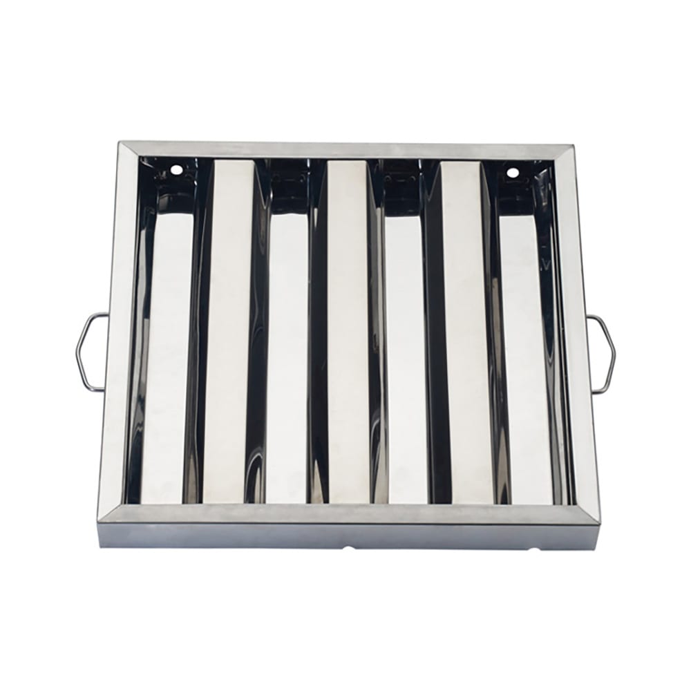 080-HFS2016 Hood Baffle Filter - 20" x 16", Stainless